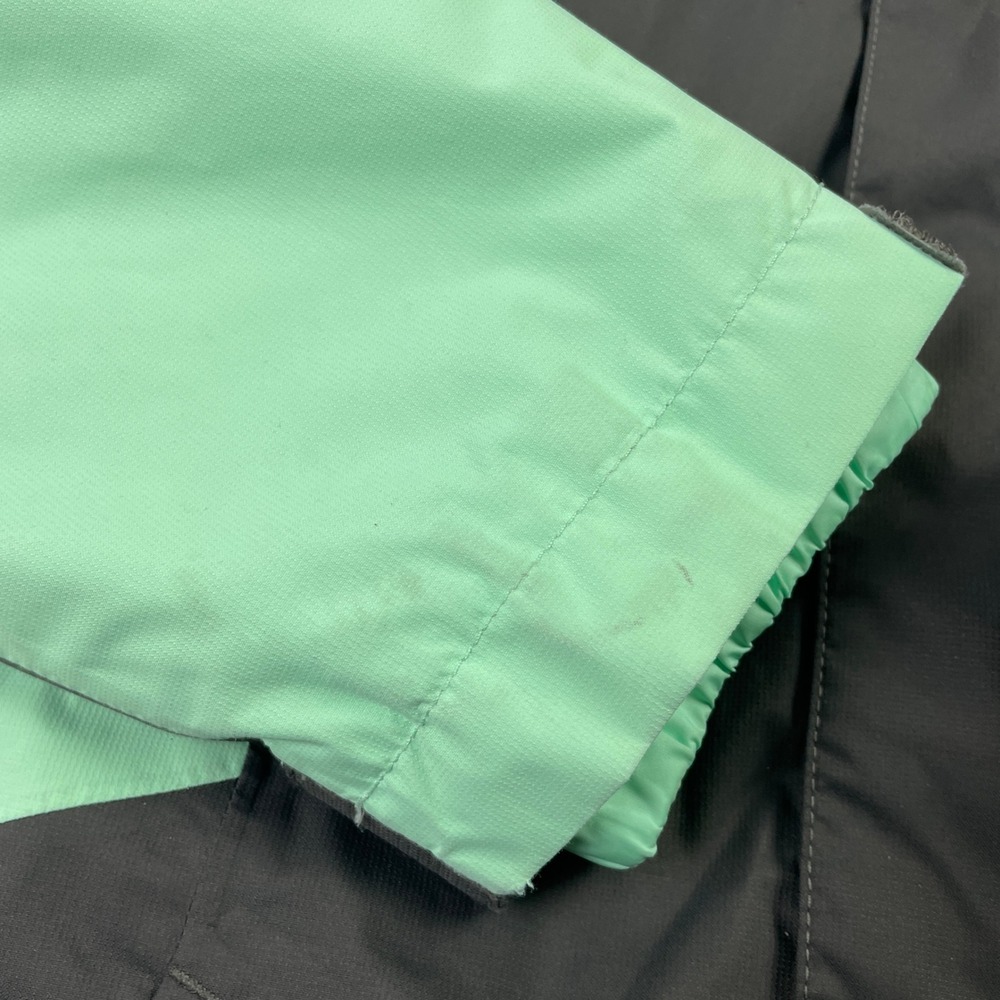 North Face Jacket Girls Large Gray Green Kira Triclimate 3-in-1 HyVent Hooded L - Picture 3 of 13